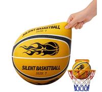 Silent Basketball - Size 5/7 Soundless Indoor Dribbling Basketball - Foam Ball Quiet Rebound Function Porous Sound Absorption Suitable for Various Indoor Activities