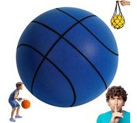 Silent Basketball, Upgraded Indoor Silent Basketball Size 7, as Low as 2 Decibels, Lightweight & Soft, Suitable for All Kinds of Indoor Activities (Dark Blue, Size 7(24cm/9.4 in))