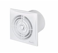 Silent Bathroom Extractor Fan 100mm / 4" Timer Humidity Sensor Low Noise