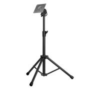 Silent Battery Stand - Adjustable Height 52-96cm Iron Tripod Percussion Pad Portable & Foldable Design for Home, Travel, School, Includes Hex Key & Screws, Black