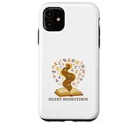 Silent Bookstorm Word Whirlwind Case for iPhone 11