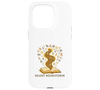 Silent Bookstorm Word Whirlwind Case for iPhone 15 Pro
