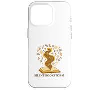 Silent Bookstorm Word Whirlwind Case for iPhone 16 Pro
