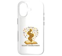 Silent Bookstorm Word Whirlwind Case for iPhone 17