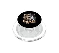 Silent but Deadly Ask My Boston Terrier Bostie PopSockets PopGrip for MagSafe