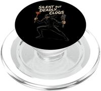 Silent But Deadly Clogs Plumber Ninja PopSockets PopGrip for MagSafe