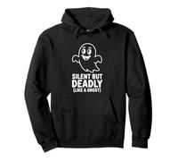 Silent But Deadly Ghost Halloween Humor Pullover Hoodie