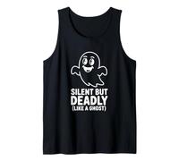 Silent But Deadly Ghost Halloween Humor Tank Top