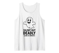 Silent But Deadly Ghost Halloween Humor Tank Top