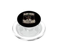 Silent But Deadly In The Treestand Bowhunter PopSockets PopGrip for MagSafe