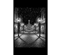 Silent Christmas Street: Lined Notebook for Notes, Reflections and Winter Writing