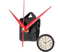 Silent Clock Mechanisms Battery Powered, Wall Clock Movement, quar-tz Clocks Mechanism Kit, Replacement Long Shaft Movement Parts For Home Repair