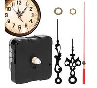 Silent Clock Movement Kit - Mechanism High Torque, Replacement Kit Wall Clock, Needle Kit Metal Clock, Accessories DIY Craft Repair | Clock Engine Craftsman
