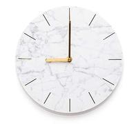 Silent Clock Table Marble Wall Clock Silent Clock Atmospheric Light Luxury Home for Bedroom Living Room Creative Wall Clock