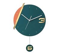 Silent Clock Table Silent Wall Clock Clock Dial Precise Time Schedule Metal Plating Process for Decoration Living Room Bedroom Study Room Creative Wall Clock