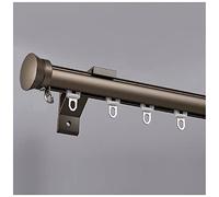 Silent Curtain Pole, Ceiling Curtain Track Set, Room Divider Curtain Rail, For Wall Mounting, Easy Install (Color : D, Size : 2m(6.6ft))