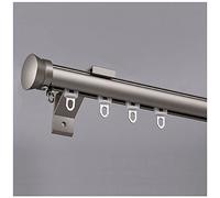 Silent Curtain Pole, Ceiling Curtain Track Set, Room Divider Curtain Rail, For Wall Mounting, Easy Install (Color : C, Size : 1.8m(5.9ft))