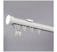 Silent Curtain Pole, Ceiling Curtain Track Set, Room Divider Curtain Rail, For Wall Mounting, Easy Install (Color : A, Size : 1.8m(5.9ft))