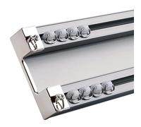 Silent Curtain Track Heavy Duty Double Track System Custom Length Ceiling Mount Easy Installation Gray Color Ideal for 3M Curtains Noise Reducing Design