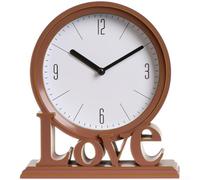 Silent Desk Clock, European Style Round Wall Clock, Retro