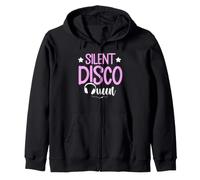 Silent Disco Queen Zip Hoodie