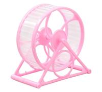 Silent Exercise Wheel - Hamsters and Small Animals | Ventilated Wheel for Boredom with Stable Support for Indoor Cages, Sports Accessories for Hedgehog Racbil Rabbits Medium Breeds