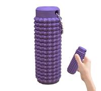 Silent Fidget Toys Keychain,Fidget Roller Keychain,Sensory Stones,Strong and Durable,Easy to Carry,Relieve Stress and Anxiety,Hang on Key Bags,Toys for Children and Adults (Purple)