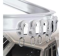 Silent Flexible Curtain Rod With Roller, Aluminum Bendable Curtain Rail System, Sliding Curtain Tracks, for Bay Window, Bedroom, Living Room (Default top Install)(White,3.0m/9.8FT(2 * 1.5m))