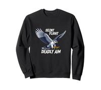 Silent Flight Deadly Aim Hawk Predator Power Sweatshirt