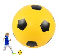 Silent Football - High Density Soft Soccer Ball, No Noise Bouncing Ball, Quiet Training Bal For Home Practice | Sports Uncoated Baall For Indoor Training, Practice