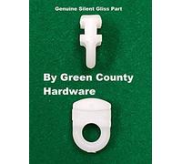 Silent Gliss curtain glider to fit 1080 & others-20 gliders+20 free hooks