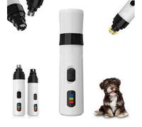 Silent Groom Pro, 2025 New Silent Pet Nail Grinder, Dog Silent Nail Grinder, Rechargeable Micro Precision Electric Dog Nail Trimmer, for Dogs Silent Dog Nail Trimmer (1pcs)