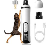 Silent Groom Pro, 2026 Upgrade Silent Pet Nail Grinder, Pet Silent Nail Grinder for Dogs Silent Dog Nail Trimmer, USB Charging Electric Pet Nail Grinder Nail File