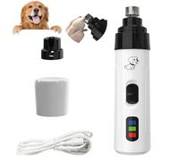 Silent Groom Pro Nail Grinder, Dog Nail Grinder, Professional 2-Speed Rechargeable Pet Dog Electric Grinder, Nail Nail Clipp