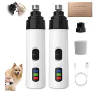Silent Groom Pro Nail Grinder, Silent Groom Pro, 2025 New Heusom Silent Groom Pro Nail Grinder, USB Rechargeable Pet Nail Grinder, Dog Nail Trimmers, Pet Paws Grooming Smoothing Tool (D)