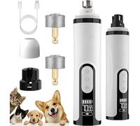 Silent Groom Pro Nail Grinder, Silent Groom Pro Dog Nail Grinder, Quick USB Charge with Replacement Grinding Heads for Thick Nails (1)