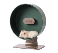 Silent Hamster Wheel 10.2 Inch Silent Double Bearing for Small Animals Balance Bike Height Adjustable for Syrian Dwarf Hamsters, Gerbils, Rats or Other