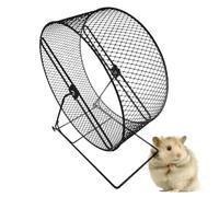 Silent Hamster Wheel - 15cm Small Animal Exercise Wheel, Quiet Running Durable Toy | Fun for Hamsters Mice Gerbils Indoor Pet Activity Cage Accessory