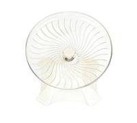 Silent Hamster Wheel - 300g Ultra-Quiet Exercise Wheel With Stand | Safe Running Toy For Hedgehogs Chinchillas & Ferrets, PP For Cage & Habitat, Back-Friendly Fitness Equipment