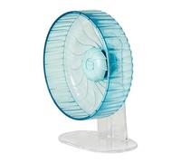 Silent Hamster Wheel-Adjustable Height Quiet Exercise Spinner, Spine-Safe Solid Running, Dual-Bearing Rotary Toy For Syrian Hamsters, Gerbils, Mice & Sugar Gliders | Large 9-Inch