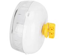Silent Hamster Wheel for Guinea Pigs - Kano Exercise Wheel, No Stand, for Dwarf Hamsters, Syrian Hamsters, and Small Pets - White Running Wheel (21CM)