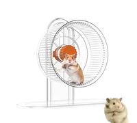 Silent Hamster Wheel, Hedgehog Wheel, Silent Wheels for Hamsters and Chinchillas | Running Wheels for Small Animals, Height Adjustable Cage Accessories for Syrian Dwarf Hamsters