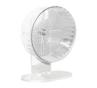 Silent Hamster Wheel - Large Hamster Wheel | Hamster Wheel with Adjustable Stand | Transparent Hamster Running Wheel Ultra Quiet | Wheel for Cage | Hamster Accessories Pet Supplies for Hedgehog