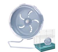 Silent Hamster Wheel Syrian Large Fairly Safe Gerbil Wheel with Stand Health Friendly Silent Running Hamster Wheel Durable Rat Wheel for Hamster or Other Small Animal