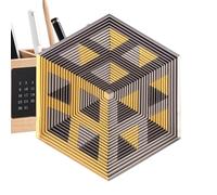 Silent Hexagon Spinner - Sensory Calm Toy, Quiet Fidget Gadget, Focus Relief Tool, Smooth Stress Management Accessory | Study Work Environment, Ideal for Kids Teens Home Classroom Travel