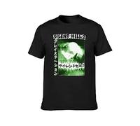 Silent Hill 2 Unisex T-Shirt Printed Tee Graphic Top Men Black Shirt S