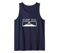Silent Hill Tank Top, Men, Navy Blue, XX-Large
