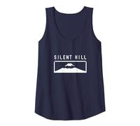 Silent Hill Tank Top, Women, Navy Blue, Large