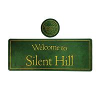 Silent Hill Welcome Sign XL Desk Pad and Coaster Set