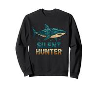 Silent Hunter Shark Ocean Tribal Style Sweatshirt